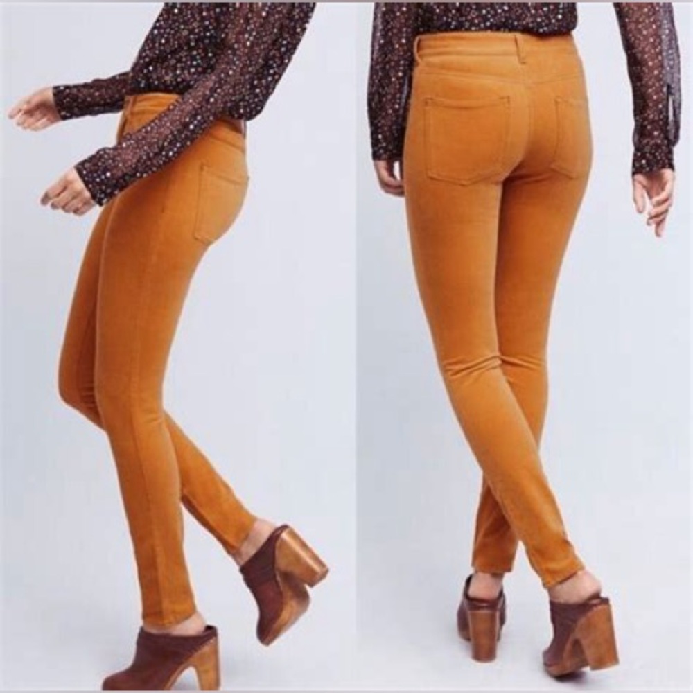 Anthropologie Pilcro and the Letterpress Corduroy Skinny Pants